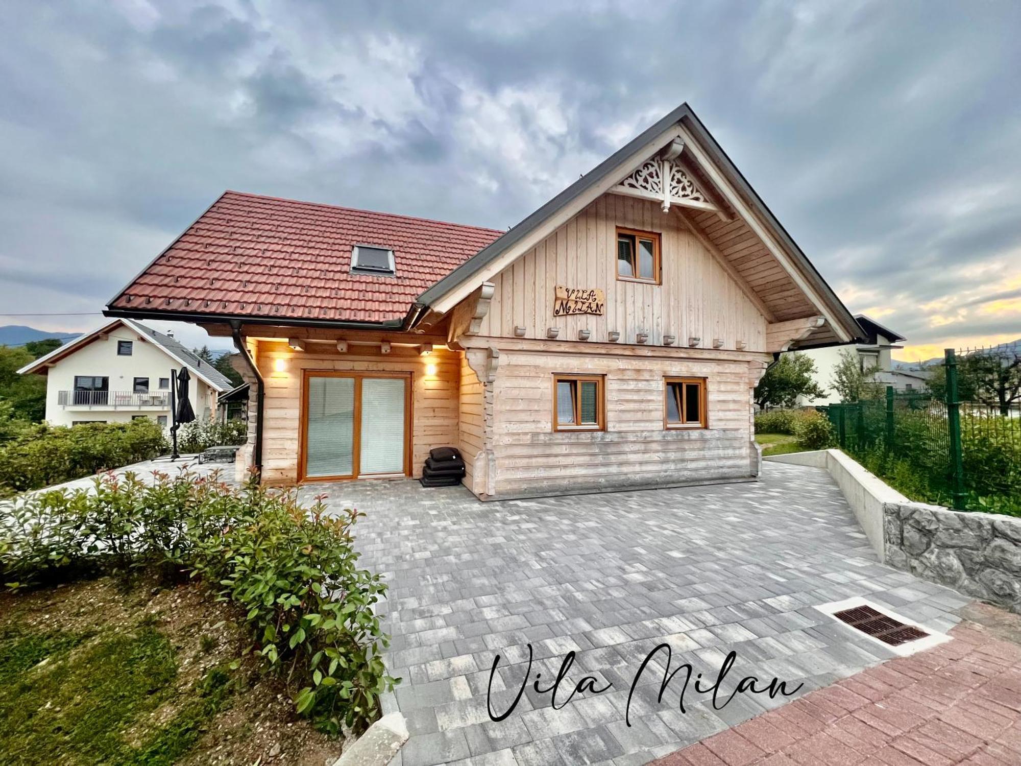 Vila Milan Bled Exteriör bild